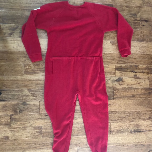 Red Footie Pajamas - Family Set of Four - Picture 3 of 5